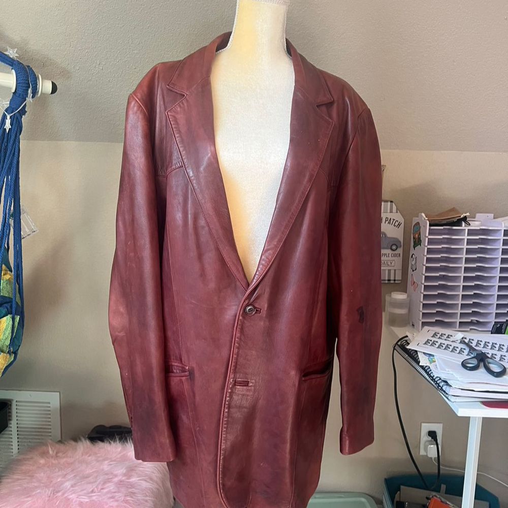 Scully’s Vintage Leather 48L Brownish-Red